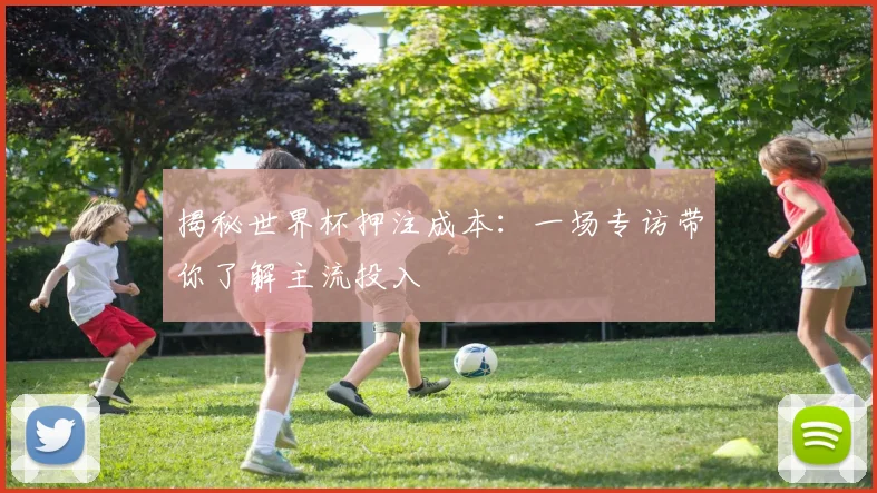 揭秘世界杯押注成本：一场专访带你了解主流投入